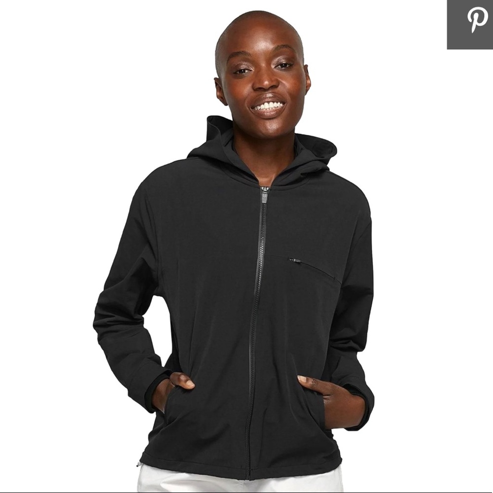 outdoor voices • trail jacket (black)